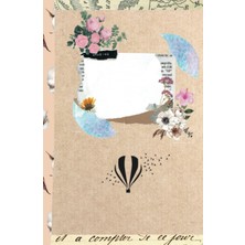 Karahanbey Seoul Press Joli Carnet D'écriture Scrapbooking Vintage Pour Notes Citations Inspirantes & Positive