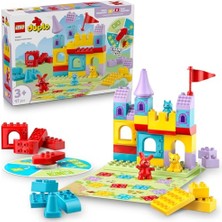 Larskas LEGO Duplo Hopsy’nin Kale Oyunu 10450 – 3 Yaş ve Üzeri Hayvansever Çocuklar Için 3 Figürlü Hayal Gücü Geliştiren Eğitici Oyuncak Yapım Seti, Doğum Günü Hediyesi (47 Parça)