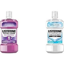 Karahanbey Listerine Total Care 500ML + Listerine Advanced White 250ML (2’li Set)