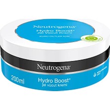 Larskas Neutrogena Hydro Boost Hızlı Emilen Vücut Kremi Kavanoz Hyalüronik Asit Içerikli Nemlendirici Jel Vücut Kremi Normal ve Kuru Ciltler Için 200 ml