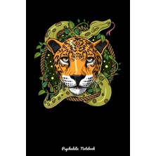 Karahanbey Psychedelic Notebook: Jaguar Ayahuasca Dmt Psychedelic Trip Notebook