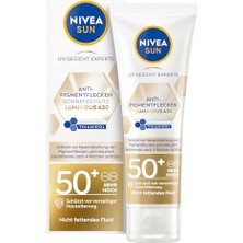 Larskas LUMINOUS630 Leke Karşıtı Güneş Koruyucu Yüz Kremi 40 Ml, SPF50, Hyalüronik Asit, E Vitamini, Uva/uvb