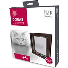Larskas Doras Kedi Kapısı 4 Yollu Brown 197MMX190MM