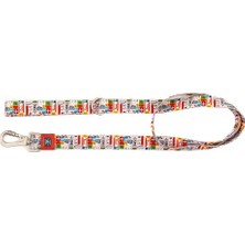 Larskas Design Köpek Gezdirme Kayışı – Geri Dönüştürülmüş, Kadifemsi Dokulu, Çift Kilitli Karabina Kanca, 360° Dönüşlü, Dayanıklı & Şık Tasarım, Travel, Small