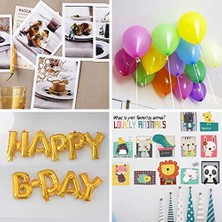 Larskas Buffer® Sticker Damla Model Çift Taraflı Yapışkan Balon Yapıştırıcısı