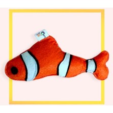 Larskas Dino Nemo 18CM Catnip + Kedi Zili