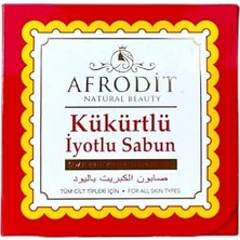 Larskas Kükürtlü Iyotlu Sabun, Tüm Cilt Tipleri Için, 100 Gr/soap With Iodine Sulphurous, For All Skin Types