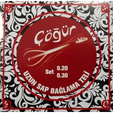 Larskas Çöğür CGR20 Uzun Sap Saz Teli 0.20 Takım Bağlama Teli