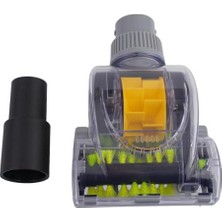 Larskas 32MM ve 35MM Uyumlu Elektrikli Süpürge Kafası Turbo Başlık - Evrensel Giriş - Halı Yatak Koltuk Akar Evcil Hayvan Temizlik Aksesuarı