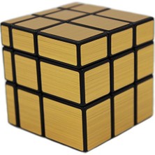 Larskas 3 x 3 x 3 Magic Cube Altın Mirror Cube Speed Küp