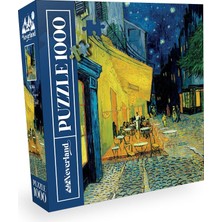 Larskas 1000 Parça Puzzle - Café Terrace At Nıght (Kafe Terasta Gece)
