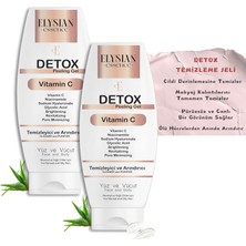 Elysian Essence Detox Peeling Jel 2' Set | Ölü Hücre Arındırıcı Temizleme Jeli | Yüz Vücut Temizleyici | Aha Bha, Vi