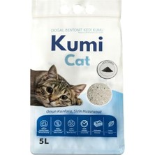 Larskas Eko-Premium Aktif Karbonlu Topaklanan Tozsuz Bentonit Kedi Kumu (5 L)