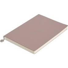 Larskas Smyth Classic Esnek Kapak Çizgili Defter, 14.8X21 cm -Kahve