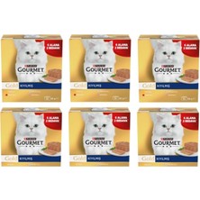 Larskas Gold Kıyılmış Çeşitli Yaş Kedi Sı Multipack 85 Gr. (48 Al 36 Öde)
