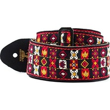Larskas JD-JH01 Gitar Askısı - Deri Malzeme - Siyah