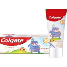 Larskas Colgate 3-5 Yaş Portakal Aromalı Florürsüz Çocuk Diş Macunu 60 ml