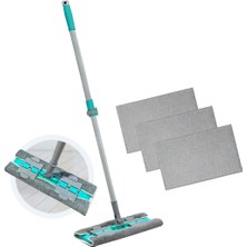 Karahanbey Smarter Magic Mop + 3 Yedek Mop Paspas Mandalli Yüzey Temi̇zli̇k Havlusu Bezi̇ Uyumlu