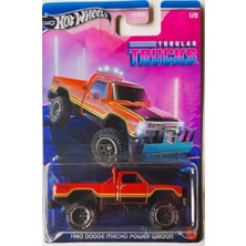 Larskas Hot Wheels Temalı Arabalar Özel Seri Seri 1980 Dodge Macho Power Wagon HRR95