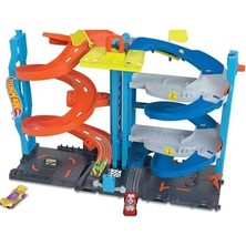 Larskas Hot Wheels Heyecanlı Yarış Kulesi Oyun Seti 1 Adet Oyuncak Araba ve Dönüşen Yarış Kulesi Oyun Seti Içeren Hot Wheels™ Şehri Pist Seti HKX43