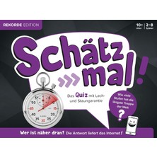 Karahanbey Schätz Mal! Rekorde Edition: Das Quiz Mit Lach- Und Staungarantie | Ab 10 Jahre | 2-8 Spieler