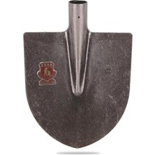 Larskas BADEM10 Sapsız Çelik Bahçe Küreği Toprak Bel Belleme Çapalama Aleti Metal Kürek 28 cm Keskin Sağlam