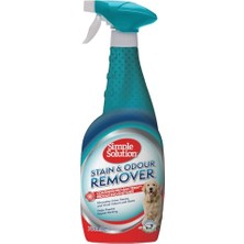 Larskas Simple Solution Köpekler Için Leke ve Koku Giderici Sprey Idrar Dışkı Kusma Lekelerine Karşı Etkili Evcil Hayvan ve Çocuk Dostu 750 ml