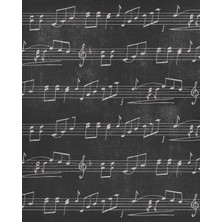 Karahanbey Songwriting Journal: Blank Lined & Manuscript Paper 130 Pages 8X10
