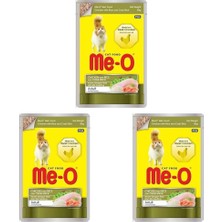 Karahanbey Me-O Tavuk ile Pirinç ve Yengeçli, 80 gr (3 Paketi)