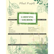 Karahanbey Gardening Log Book: Plant Organizer For Avid Gardeners | Gardening Notebook To Better Track Plants,