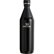 Larskas Stanley All Day Slim Soğuk Su Şişesi Termosu, 0.60 Litre, Siyah