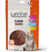 Karahanbey Lavital Flavor Slices Kuzu Etli Kedi Ödül Maması 80 gr
