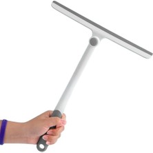 Larskas Silikon Çekçek 360 Derece Oynar Başlıklı , Cam Silme Aparatı: Etkili Temizlik Için Esnek Tasarım (Slikon Çekçek)