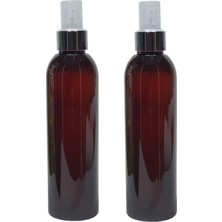Karahanbey Paradise 2 Adet 200 ml Gümüş Renk Spreyli Amber Boş Pet Şişe