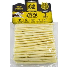 Larskas Delibon Gerçek Deriden Ince Burgu Çubuk, THINX150PCS., Beyaz