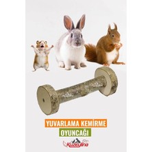 Larskas Hamster Tavşan Gine Pig Yuvarlama Kemirme Oyuncağı