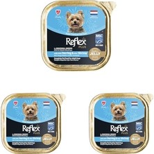 Larskas Plus Chunks In Jelly Ringa Balıklı ve Karidesli Mini ve Küçük Irklar Yetişkin Köpek Sı 85 gr 3lü Paket