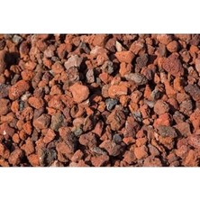 Larskas Asenya Kırmızı Pomza Taşı 15-25 mm 40 Lt (20 Kg) Volkanik Ponza Lav Taşı Kaktüs Sukulent Tarım Pomzası