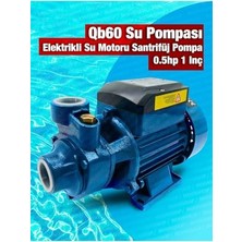 Larskas Bakır Sargı Qb-60 1 Parmak 0.55 Hp 0.55 Kw Su Motoru Su Pompası Dinamo 220V
