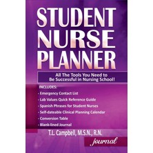 Karahanbey Student Nurse Planner: All The Tools You Need To Be Successful In Nursing School!