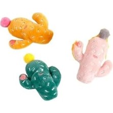 Larskas Peluş Kaktüs Figürlü Kedi Oyuncağı 8 cm