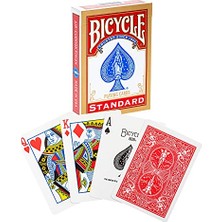 Larskas Rider Back International Standard Endeks, Poker Boyu, 1 Deste, Kırmızı Veya Mavi