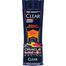 Larskas Clear Men Kepeğe Karşı Etkili Şampuan Scalp Maxcharge Oracle Red Bull Racing 330 ml