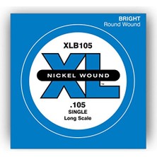 Larskas XLB105 Einzelsaite (Größe: Xl) Nickel Wound 105 Long Scale