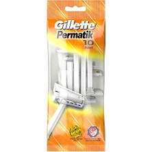 Larskas Gillette Permatik Kullan At Tıraş Bıçağı 10 Adet