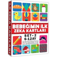 Larskas Erken Eğitim Zeka Kartı 6-12 Ay Set 2