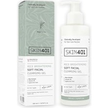 Larskas SKIN401 Pirinç Özlü Aydınlatıcı Yüz Temizleme Jeli 200ML