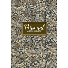 Karahanbey Personal Address Book: Personal Organizer For Addresses | Telephone & Address Book | Address Diary