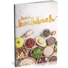 Karahanbey Dékokind® Leeres Kochbuch: Für Über 80 Lieblingsrezepte || Ca. A5 Softcover || Rezeptbuch Zum Selbs