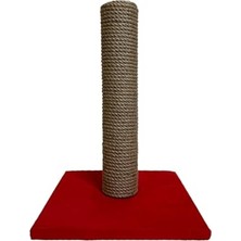 Larskas Çubuk Kedi Tırmalama Tahtası 40 cm (Kırmızı)